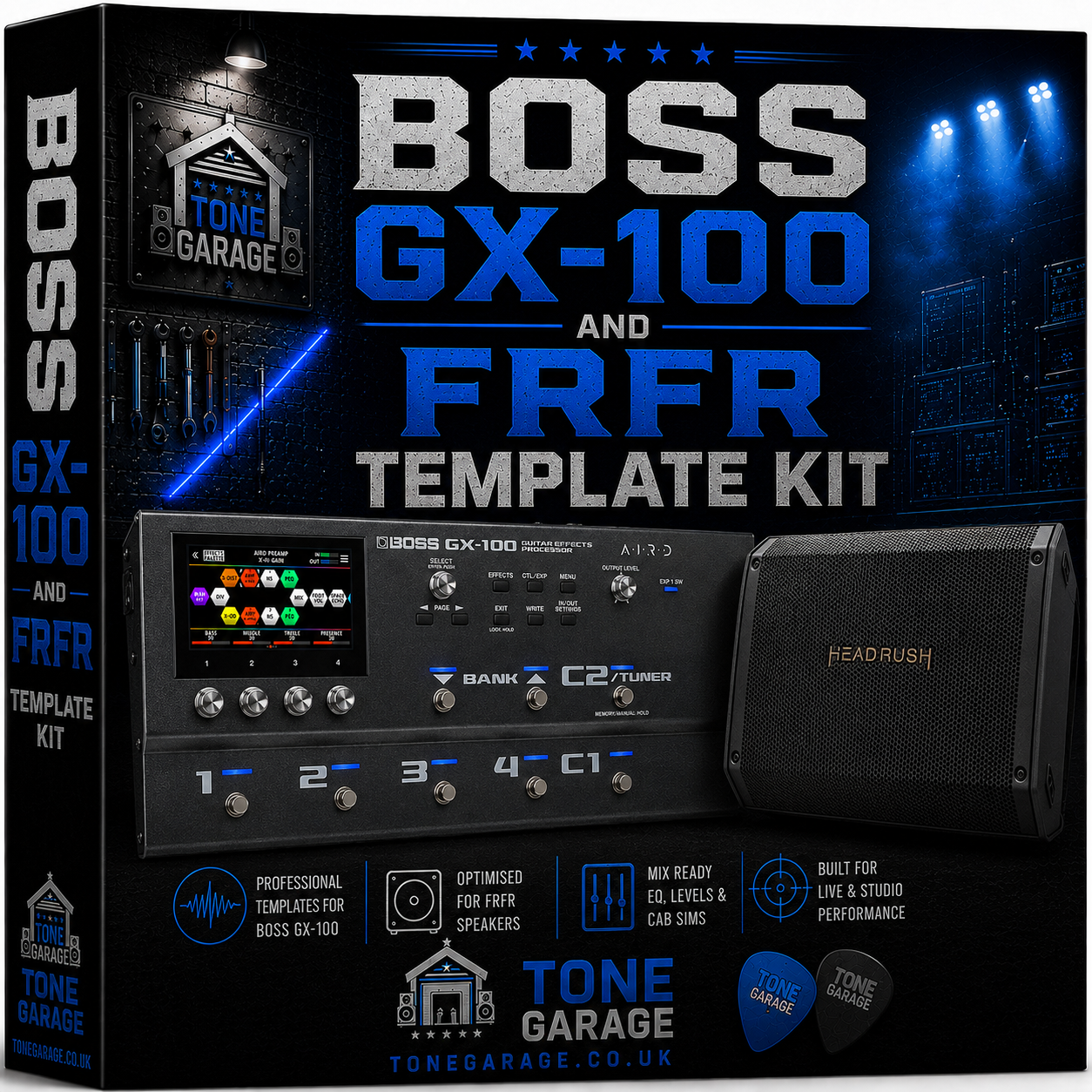 Boss gx-100 and frfr