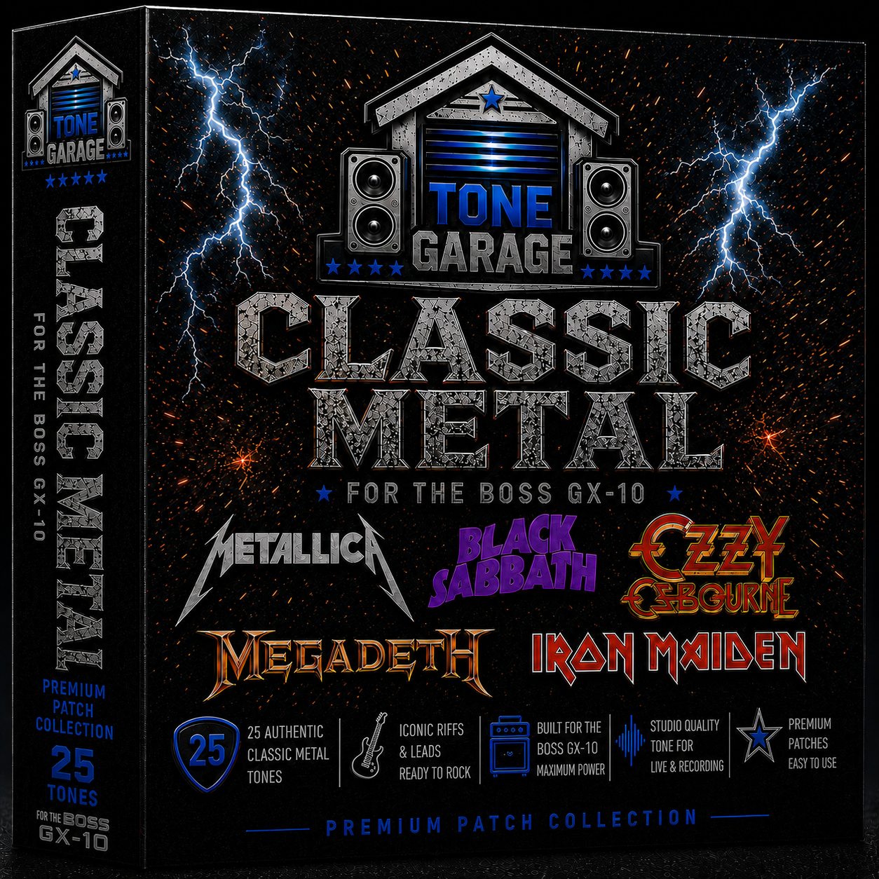 Classic metal gx10