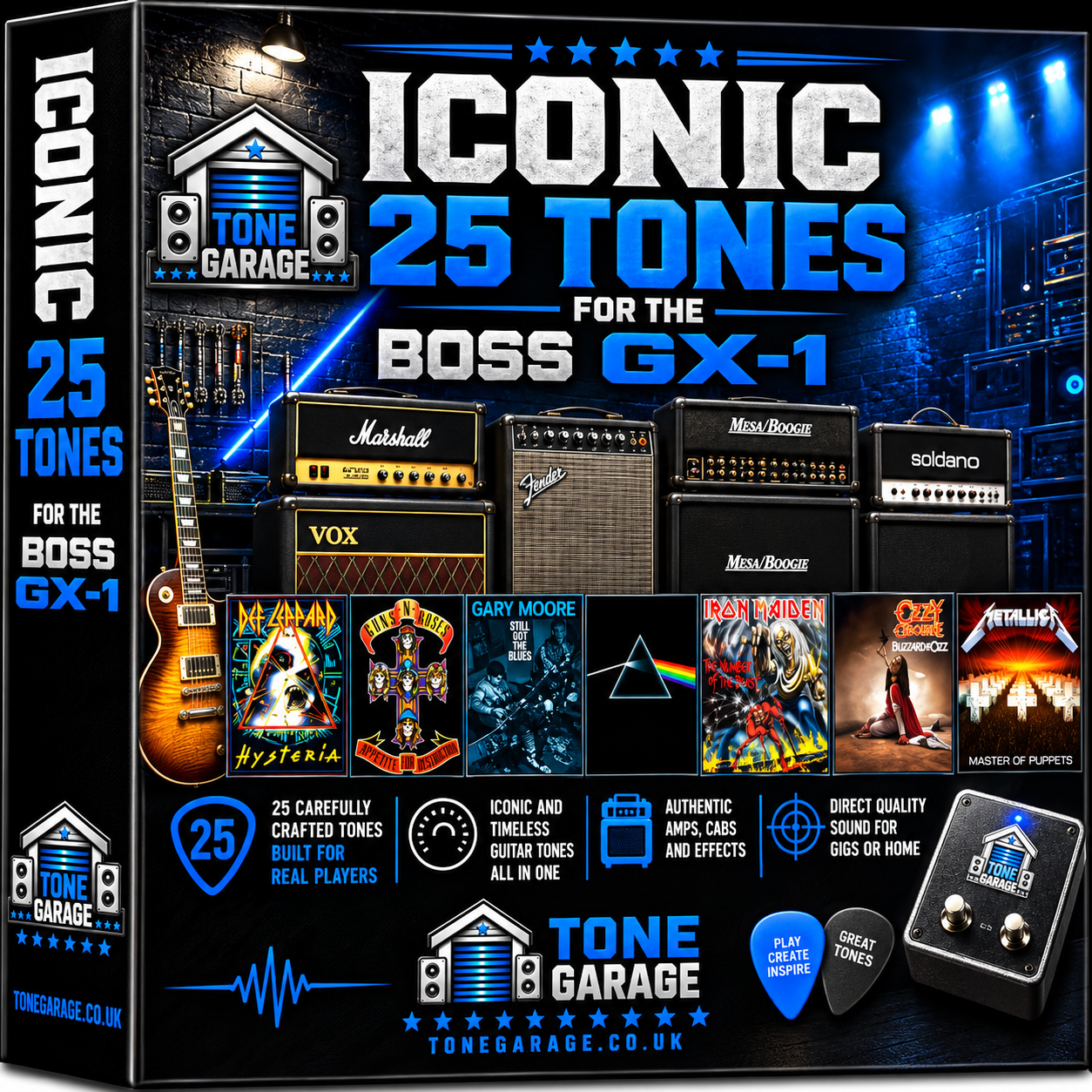 iconic 25 boss gx1